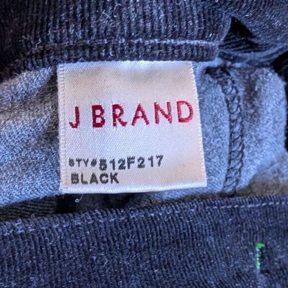 J Brand Black Super Skinny Micro Corduroy Pants - Picture 8 of 9